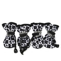 Spring Autumn Dog Shoes for Small Medium Dogs Cats Breathable Warm Cozy Puppy Print Boots Bulldog Teddy Chihuahua Pet Supplies