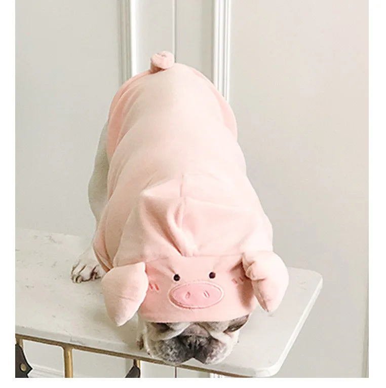 Dog Clothes for Small Medium Dogs Cow Pig Styling Outfit for French Bulldog Pet Puppy Clothing Funny Halloween Xams Dog Costume