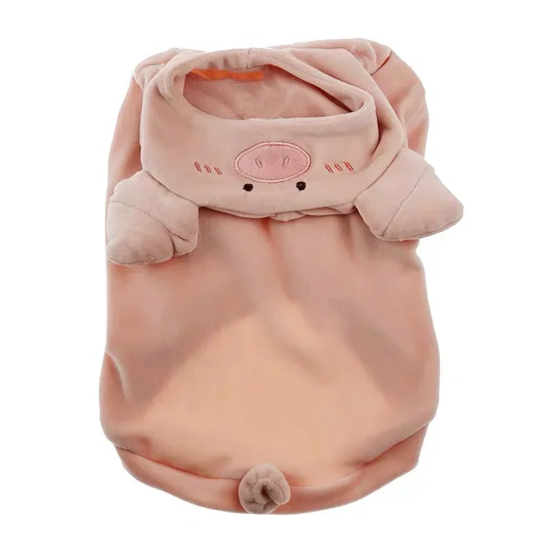 Dog Clothes for Small Medium Dogs Cow Pig Styling Outfit for French Bulldog Pet Puppy Clothing Funny Halloween Xams Dog Costume
