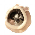 Deep Sleep Cat Bed Cartoon Pet Bed Foldable Removable Washable Pet Sleeping Bed for Small Dog Mat Bag Cave Cats Bed