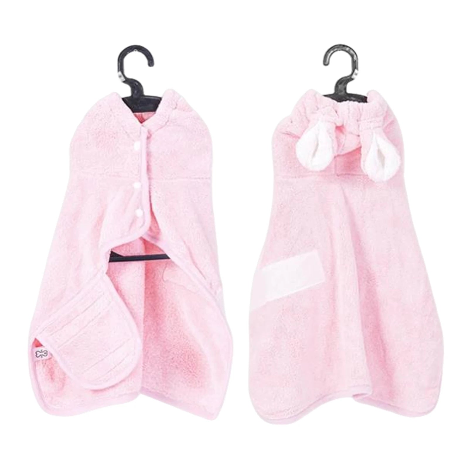 Dogs Bathrobe Cute Capes Bath Towel Soft Cozy Ultra-Absorbent Drying Coat Robe For Stylish Pet Lover Bath Clothing