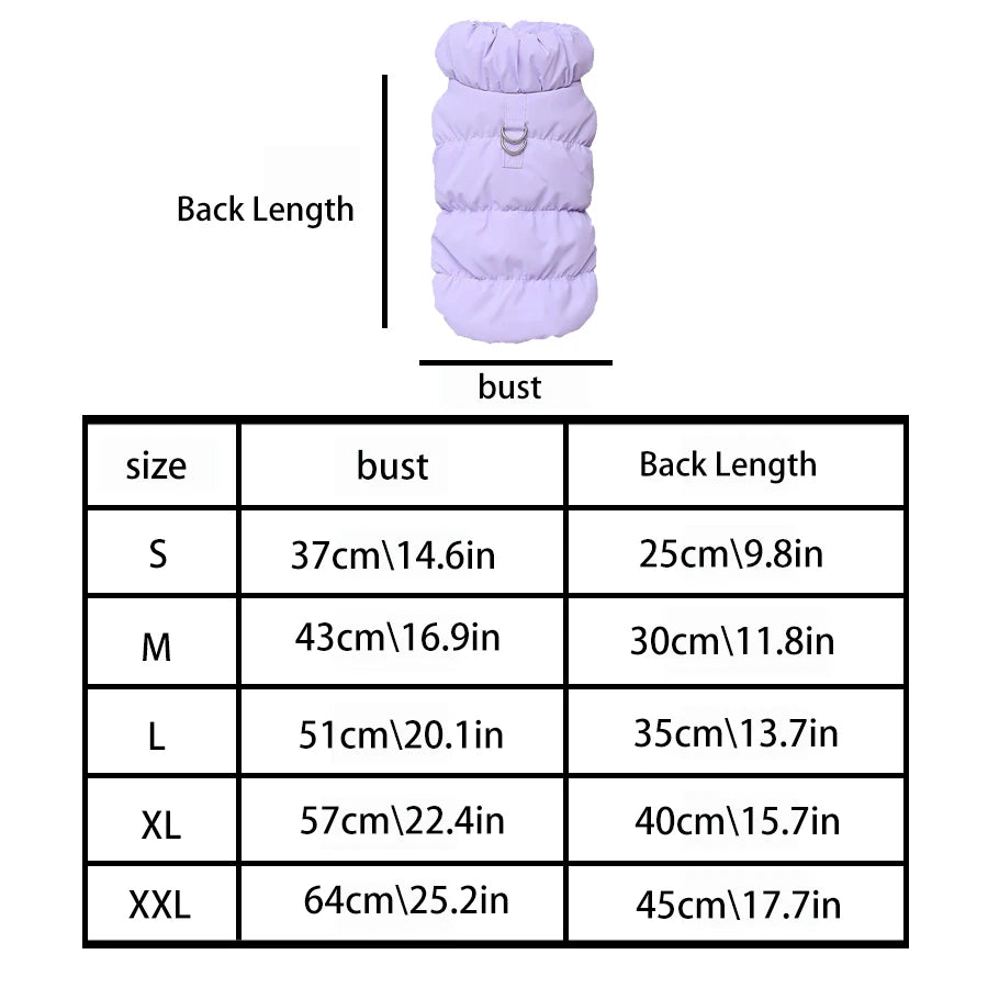 Dog Clothes With Warm Straps Cotton Jackets Pet Two-Legged Jackets Medium-Sized Dog Clothes Autumn-Winter Outfits