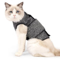 Adjustable Cat Calming Vest Soft Elastic Anti Anxiety Pet Coat Breathable Cat Recovery Clothes Cat Anxiety Jacket