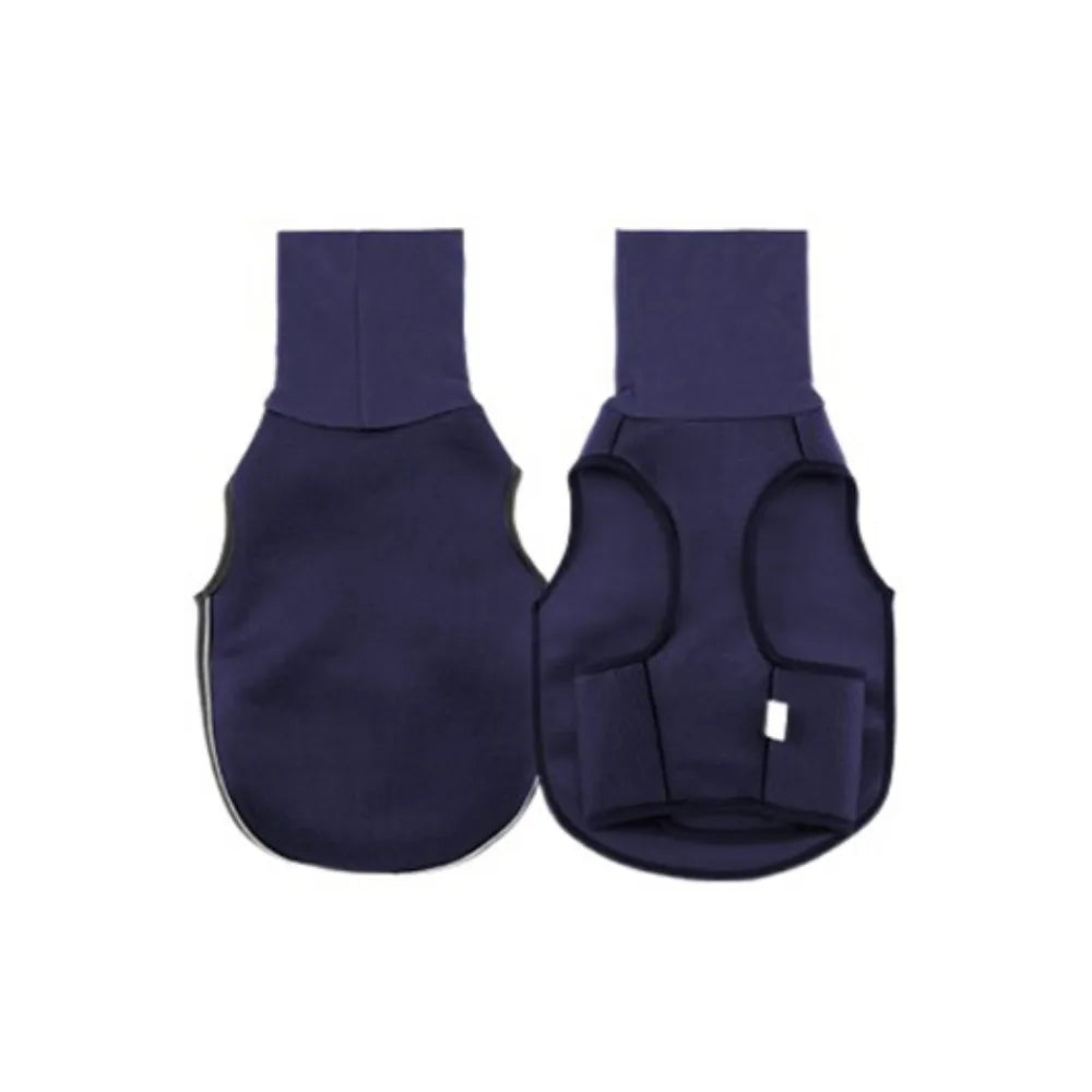 Dog Calming Wrap Elastic Dog Anxiety Vest Reflective Warm Dogs Calming Jacket Windproof with Hoodie Dog Rainy Vest