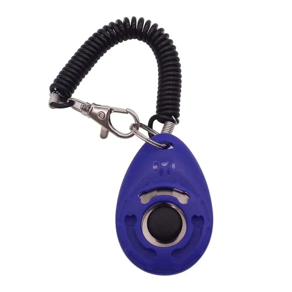Dog Training Clicker Easy To Use for Cats Puppy Birds Horses Pet Product with Adjustable Wrist Strap Durable