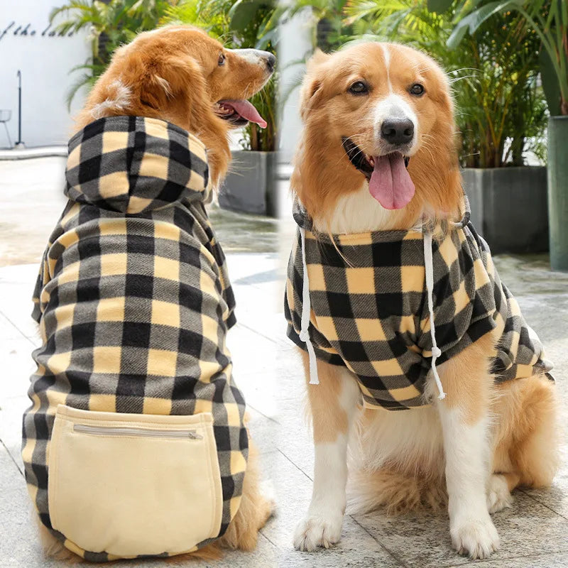 Fleece Pet Winter Jacket Vest for Small Medium & Large Dogs