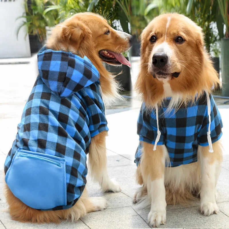 Fleece Pet Winter Jacket Vest for Small Medium & Large Dogs