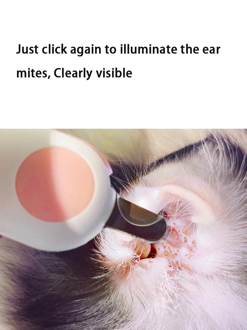 LED Light Pet Nail Clipper with Safety Lock for Dogs & Cats