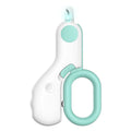 LED Light Pet Nail Clipper with Safety Lock for Dogs & Cats - Blue