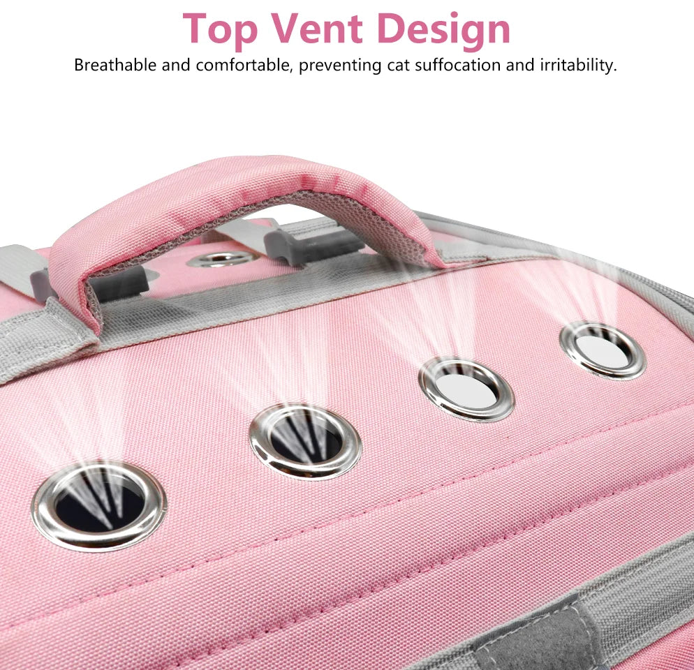 Pet Carrier Backpack Bag Dog Outdoor Travel Bag
