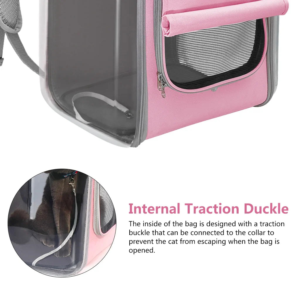 Pet Carrier Backpack Bag Dog Outdoor Travel Bag