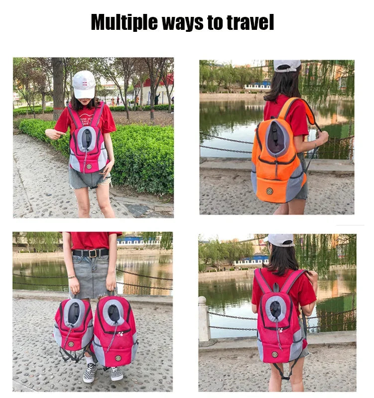 Pet Carrier Backpack for Cats & Small Dogs