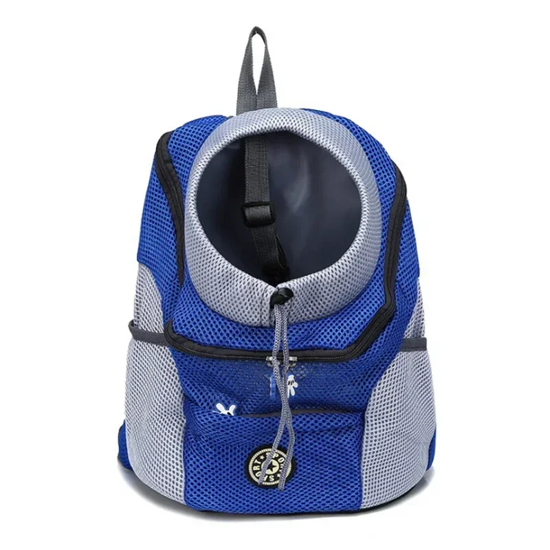 Pet Carrier Backpack for Cats & Small Dogs - Blue / L