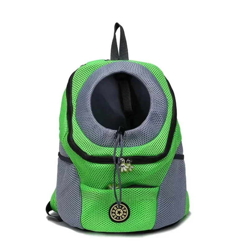 Pet Carrier Backpack for Cats & Small Dogs - Green / L