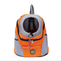 Pet Carrier Backpack for Cats & Small Dogs - Orange / L