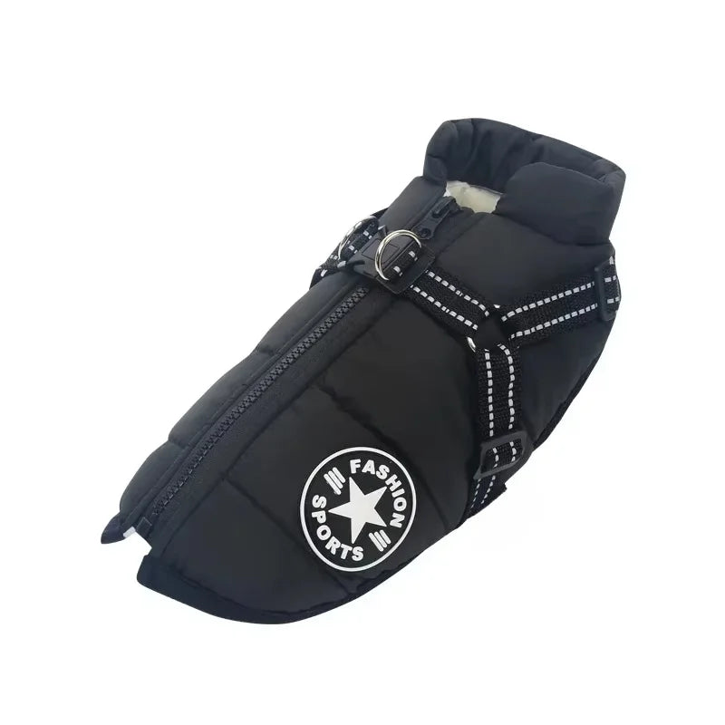 Warm Waterproof Winter Coat for Small Medium & Large Dogs