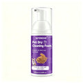 Waterless Pet Dry Shampoo Foam for Dogs & Cats - No Rinse Deodorizing Cleansing Mousse for Puppies & Kittens - 65ml