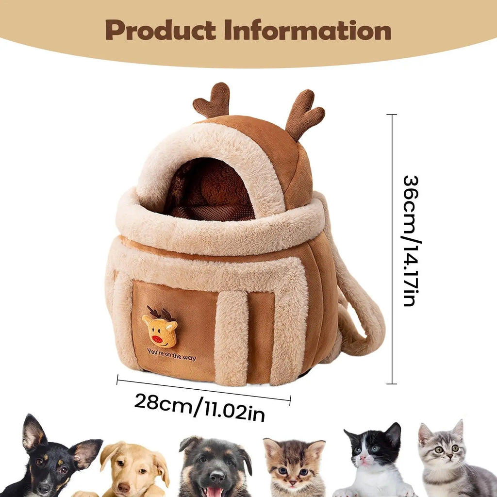 Weatherproof Travel Bag for Cats & Small Dogs